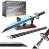 Hengrongshen Katana Demon Slayer Set da Costruzione, 100 cm Tanjiro Kamado Spada Demon Slayer con Fodero e Supporto, Cosplay Animation, Anime Fans da Collezione Idee Regalo per Bambini e Adulti (759 Pezzi)