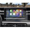 CDEFG Compatibile con Citroen C3 e-C3 CC21 2024 2025 Facelift Set di 2 pellicole protettive 10,25 Pollici 4H GPS Protezione schermo Navi Film Accessori