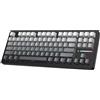 ATTACK SHARK M87PRO TKL Tastiera Da Gioco Meccanica Wireless, BT5.0/2.4G/USB-C Tastiera RGB Hot Swap Cablata, Layout USA, Interruttore Bianco Lineare, Stampa Laterale Sfumata per PC Mac- Moonlit Night