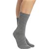 FuturaLondon Futura London Calze da donna in pura lana merino pura lavorata a maglia, termiche, calde, invernali, da escursionismo, misura 36-40, 2 paia, Grigio, Taglia unica