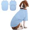 IECOii Maglione per cani XL, in pile, per cani di taglia media e grande, elasticizzato, morbido, con maniche, leggero, per cani Beagle, barboncini, Cocker Spaniel, blu, XL