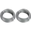 Greenworks Filo per Tagliabordi 2926607, Diametro del Filo di 2mm, 20m di Filo per Greenworks Tagliabordi GST1246 GD40BC GD40BCB Serie (Confezione da 2)