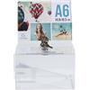 EXACOMPTA - Rif. 89358D - 1 Urna con coperchio a chiave per banconote, scrutini, scatola per idee, regali, con poster A6, acrilico trasparente, dimensioni: 15 x 10,5 x 10 cm, colore cristallo