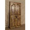 Biscottini Porta Interna L110,5xPR11,5xH190,5 - Porta in Legno Marrone - Porte da Interno ed Esterno - Arredo casa