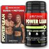 BELF1 Power Lean Brucia Grassi con Garcinia, Myo-inositolo, L-Carnitina, Inulina, Griffonia (5-HTP), Tè Verde Deca E Cromo, Formula TRI-SYN Sinergica Senza Caffeina, 60 Cps Con Ebook Guida