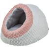 Trixie Igloo Kaline Mio Grigio/Rosa 35x26x41cm per Cani e Gatti