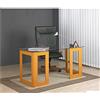 Kit Closet 5070015003 - Cavalletto pino kit 2 pezzi, arancione, 37 x 60 x 70