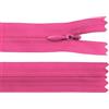 cyclingcolors 2x Cerniera invisibile N°3 30 cm - chiusura lampo in poliestere con cursore, estremità aperta, per cucito sartoria abbigliamento giacche cappotti - rosa scuro