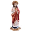 DRW Figura Sacro Cuore di Gesù Resina Dipinto a Mano 15 cm