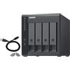 QNAP Box per HD esterno QNAP TR-004 contenitore di unità archiviazione HDD/SSD Nero 2.5/3.5" [TR-004]