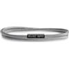 Motti Way Braccialetti Uomo E Donne, Magnetico Nautici Corda Grigio Unisex Bracciale Impermeabile Marinaio, Taglia M