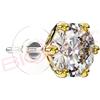 SANICO SRL BJT395 ORECCHINO QUEEN CHARLOTTE 6MM GOLD PLATED