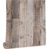 ICYEHAO Carta da Parati Adesiva Effetto Legno Marrone, 44.5 x 500 cm Carta Adesiva per Mobili Legno Pellicola Adesiva per Mobili,Camera da Letto,Soggiorno,Bagno,Cucina