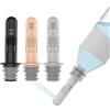 Zooma Bidet Portatile, 3 Bidet da Viaggio Portatile per B-idet con un Diametro Della Bocca di 28mm/30mm per Toilette All'aperto, Campeggio, Bottiglia Spray a Mano, Bianco
