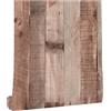 ICYEHAO Carta da Parati Adesiva Effetto Legno Rossa, 44.5 x 500 cm Carta Adesiva per Mobili Legno Rosso Pellicola Adesiva per Mobili,Camera da Letto,Soggiorno,Bagno,Cucina