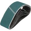 sourcing map Nastri abrasivi da 100 mm x 915 mm, 6 pezzi, grana 60, con zirconia cubica, per lavorazione del legno, lucidatura di metalli e affilacoltelli