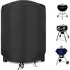 XCSJKJ Telo di copertura per barbecue Weber 57 cm, 500D Oxford impermeabile, copertura per barbecue a sfera per Weber 57 cm, accessorio per barbecue a gas (Ø71x68 cm)