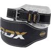 RDX Cintura per sollevamento pesi, 6 Cowhide in pelle per sollevamento pesi, 10 fori regolabili, supporto per schiena lombare, cintura di sollevamento, bodybuilding, powerlifting, fitness, palestra,