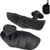 HAIWILL 1 paio di guanti da fitness antiscivolo da uomo e da donna, ergonomici, in gomma, traspiranti, per powerlifting, trazioni, bodybuilding, fitness e crosstrainin, accessori per il fitness