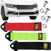IATAHI 3 ganci di traino in tessuto, Cinghia Traino Auto,Corda per Rimorchio Nylon,Cinghia di Traino da Corsa,Fune di Traino Racing,Cinghie per Rimorchio da Corsa