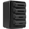 Lexar Professional Workflow HR1 Hub con 4 Slot per Unità Aggiuntive, Nero