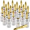SeKi 20 connettori a banana placcati in oro 24 K per cavo altoparlante fino a 6 mm² con codifica colore (rosso e nero) per il collegamento del cavo ad impianti HiFi, amplificatori, ricevitori AV,