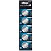 everActive Batteria al litio CR2450, 3 V, 5 batterie al litio, batteria più potente, durata di 10 anni, 5 pezzi, 1 blister