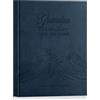 Lanpn Nonno Raccontami la Storia della Tua Vita, Diario Nonno Voglio Sapere la Tua Storie, Grandpa Story Journal con 270+ Domande, Festa del Papà Natale Compleanno Regalo, Blu, Inglese