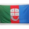 AZ FLAG Bandiera Liguria 90x60 cm Stendardo Italiana Poliestere 100D Asola | Uso interno ed esterno bandiera decorativa doppie cuciture e bordi rinforzati con guaina per asta