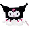 Hello Kitty Cubeez Kuromi 20 cm - Peluche impilabile con memory foam morbido per una sensazione di compressione, perfetto per collezionare, impilare ed esporre, fan e collezionisti