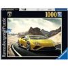 Ravensburger Puzzle 1000 pezzi Lamborghini Huracán EVO RWD - Puzzle Adulti +14 anni, 70 x 50 cm, Puzzle per Adulti, Foto Lamborghini, Idee Regalo