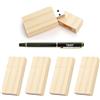 Yaxiny, confezione da 5 chiavette USB 64GB in legno d'acero, chiavetta USB 2.0, memory stick, pendrive, disco di archiviazione dati