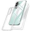 EVETANE Cover Galaxy A26 e 2 schermi di protezione - TPU - Trasparente - refurbished