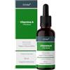 EXVital Vitamina A in gocce di EXVital - 5000 UI (1500 µg) per dose giornaliera, 50 ml = 1700 gocce, testata in laboratorio, retinolo ad alto dosaggio - vegana - vitamina A liquida