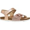 Geox J Adriel Girl, Sandali Bambine e ragazze, Argento, 30 EU