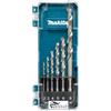 Makita D-75742 - Set di punte per trapano in metallo, 6 pezzi