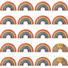 WANDIC 20 Spille con Nastro Arcobaleno, a Forma di Arcobaleno, LGBT Pride, Spille smaltate, in Metallo, per Abbigliamento, Zaini, Decorazioni, Metallo