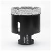 NICAVKIT 50mm Punte Diamantate per Piastrelle con Adattatore, M14 Diamantate per Sega a tazza, Frese a Tazza Diamantate per piastrelle, porcellana, granito, marmo