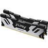 Kingston Technology FURY 32GB 6400MT/s DDR5 CL32 DIMM (Kit da 2) Renegade Silver