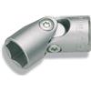 Hazet 880G-14 Inserto Chiave a Bussola con Snodo, Argento, Attacco Quadro, Cavo, 10 mm 3/8 di Pollice