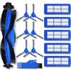 Songrui Parti di ricambio compatibili per robot aspirapolvere Eufy Robovac 11S Max, 15C Max, 30C Max, G20, G30, G30 Edge, G32 Pro Kit include 5 filtri Unibody 6 spazzole laterali, 1 spazzola rotante 1