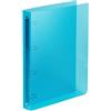 Favorit Raccoglitore Polipropilene Lumina 22X30 4 Anelli Tondi Diametro 30 mm, Blu