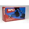 APLI 11949- Confezione 12 Fermafogli a Clip Standard, 25 mm
