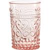 Zafferano 27 cl - Provenzale Bicchiere Acqua in Vetro - Set 6 Pezzi