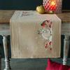 VERVACO Kit Centrotavola Ricamo Prestampato LEPRE E CARDELLINO Set Ricamo Biancheria Da Tavola 40 x 100 cm Set Fai Da Te Creativo Size Kit Hobby Creativi Adulti Casa Decor Embroidery Embroidery