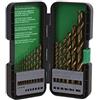 Metabo HPT Drill Bit Set, 17 Piece, Gold Oxide, Twist | 115136M