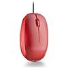 NGS FLAME RED - Mouse Ottico 1000dpi con Cavo USB, Mouse per Computer o Laptop con 3 Pulsanti, Ambidestro, Rosso