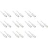 LINK LK6AU010W10 - cavo rete categoria 6a non schermato utp awg24 colore bianco halogenfree mt 1 confezione da 10 pezzi