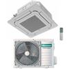Hisense Climatizzatore Cassetta Inverter Da 36000 Trifase Btu AUC105UR4RKC8 Con Gas R32 Inverter R-32 Classe A++ Griglia inclusa ,