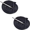 ECOVELO COPPIA 2 CAMERE D'ARIA 700 x 18 / 25C VALVOLA PRESTA FRANCESE 48 mm BICI BICICLETTA DA CORSA STRADA FIXED BIKE RUOTA COPERTONE